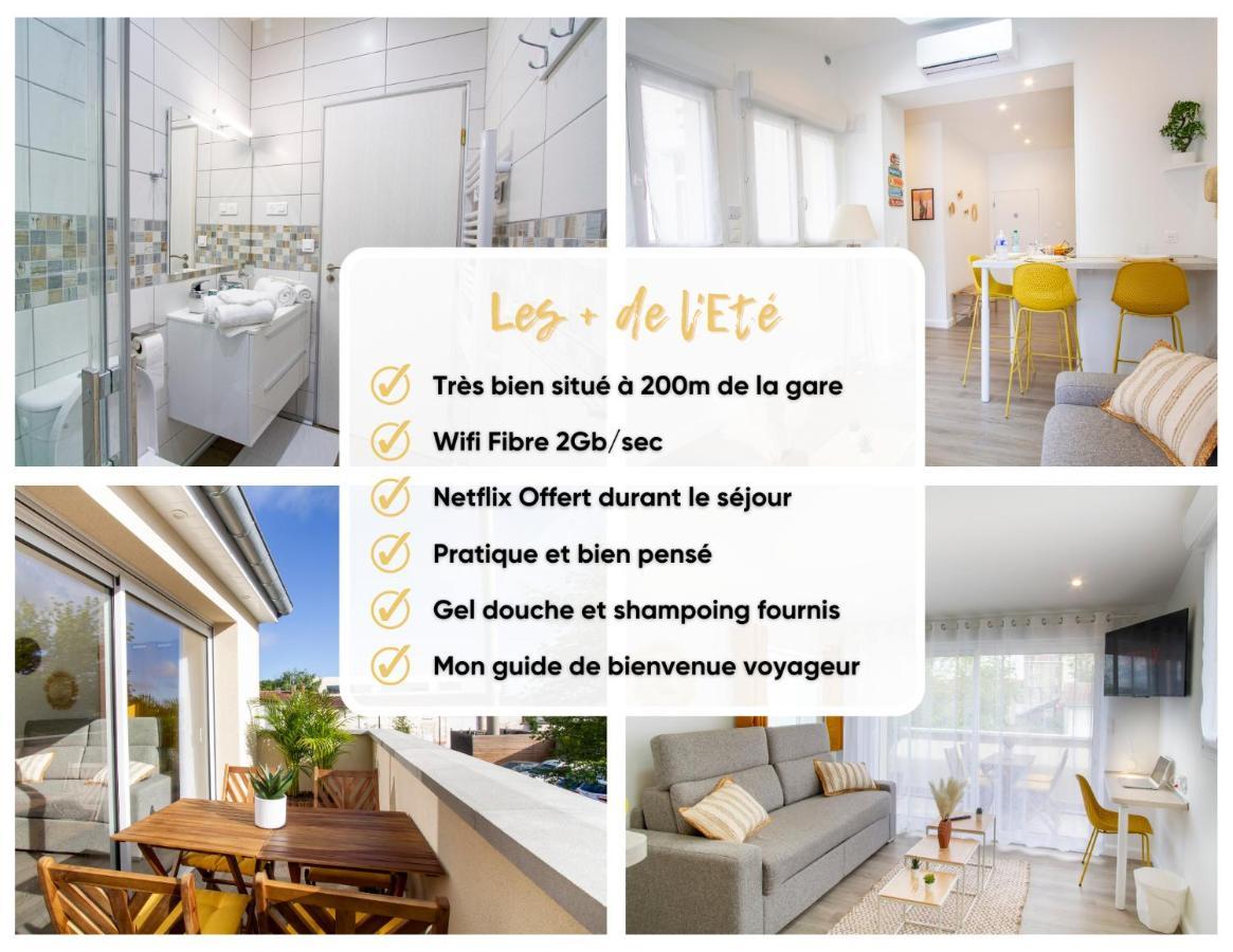 Soleil D'Ete: Balcony Retreat with Netflix & Free Parking Apartment Chalons-en-Champagne Exterior photo